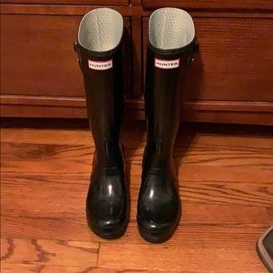 Tall Hunter rain boots